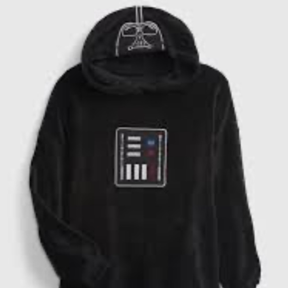 GapKids | Star Wars T™ Darth Vader
Graphic Sleep Hoodie Size 6